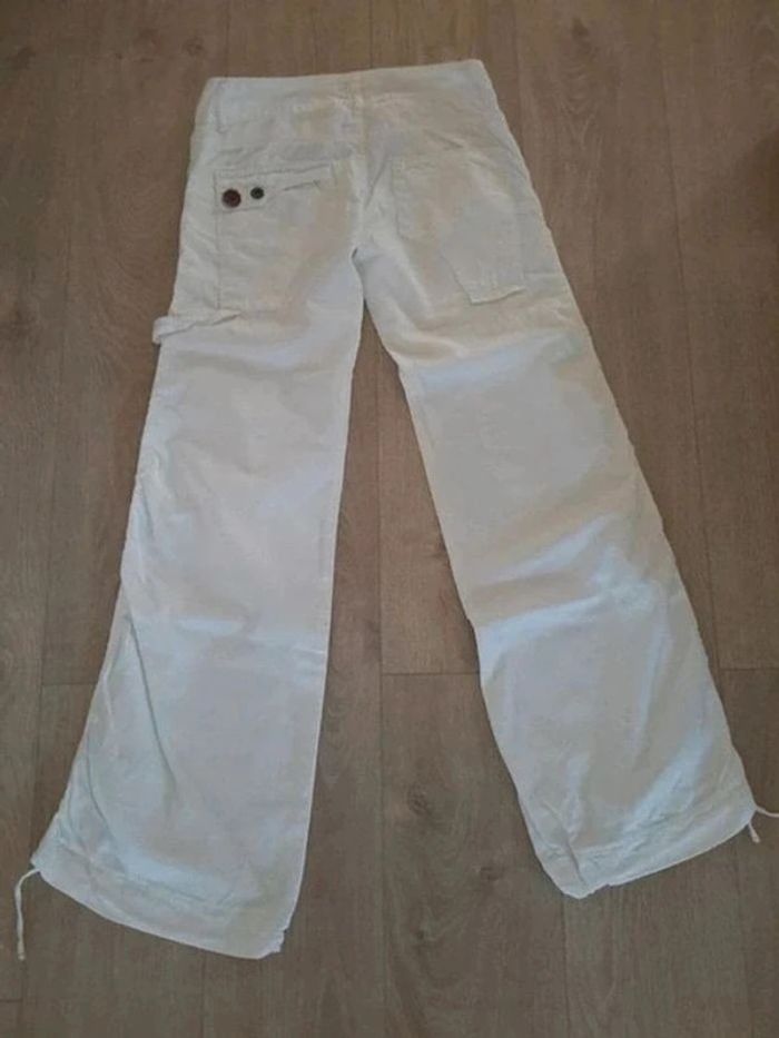 Pantalon blanc jambes larges femme Lois 37/29 - photo numéro 2