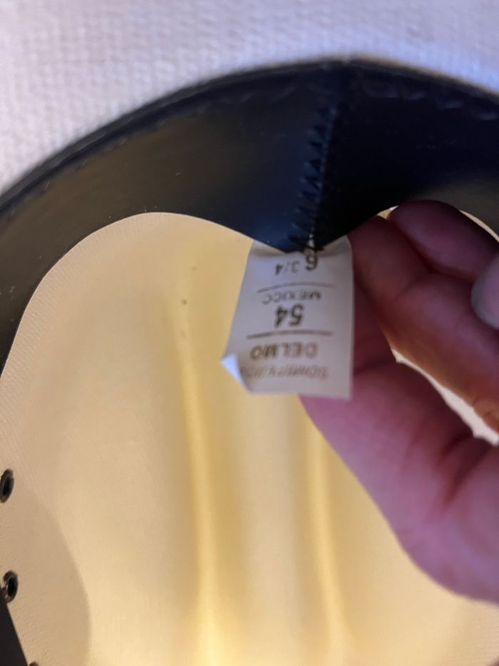 Chapeau cow boy Western Express taille 54 - photo numéro 3