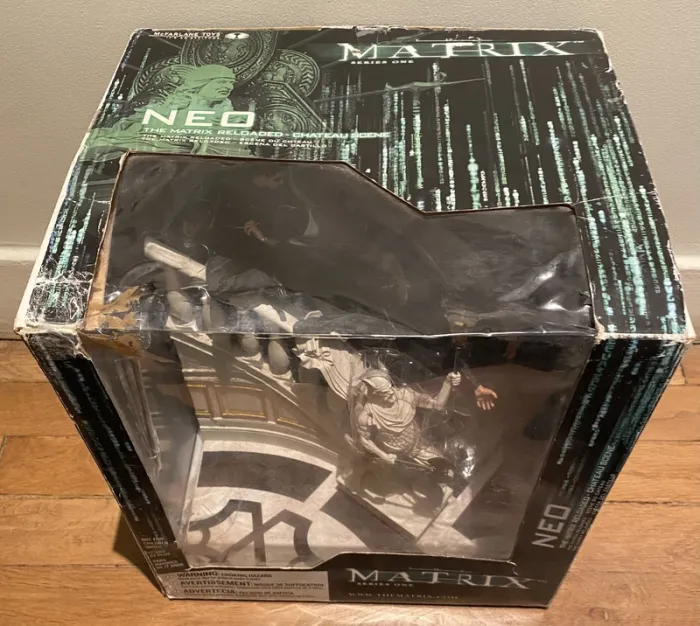 The Matrix - Neo in Chateau - McFarlane Toys Series One Action Figure Set 2003 - photo numéro 5