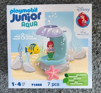 Playmobil 71460 Junior & Disney : Ariel avec Coquillage de Bain
