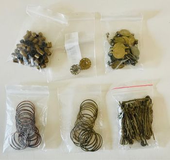 Lot apprêts bijoux