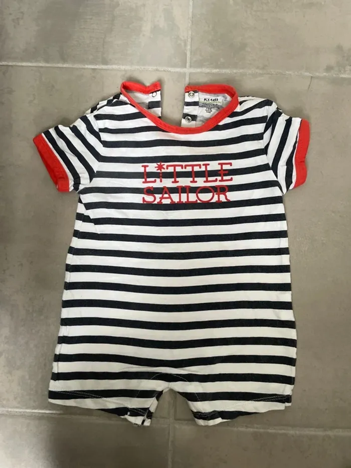 Combishort garçon 12 mois