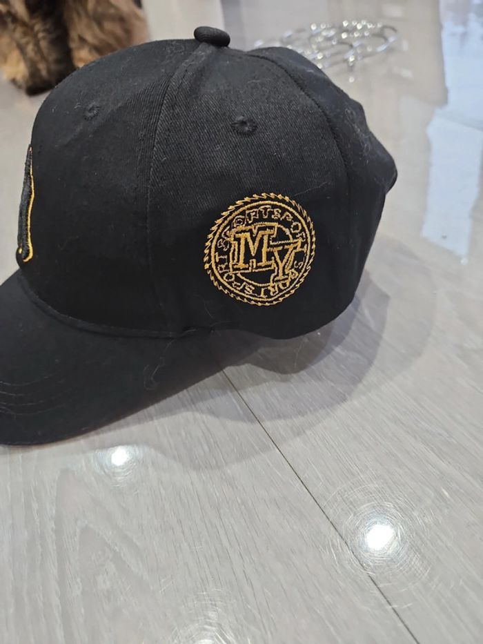 Neuve Casquette noire homme reglable - photo numéro 3