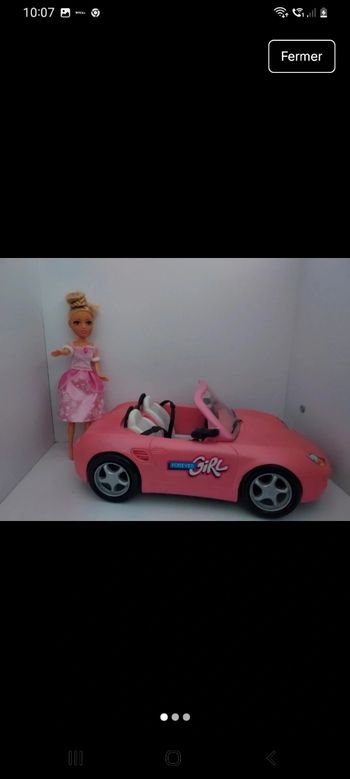 Voiture avec poupée