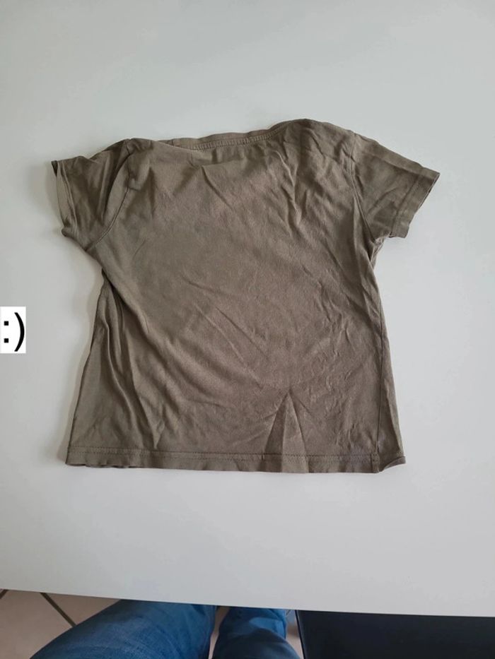 T shirt kaki tigre 6 ans - photo numéro 5