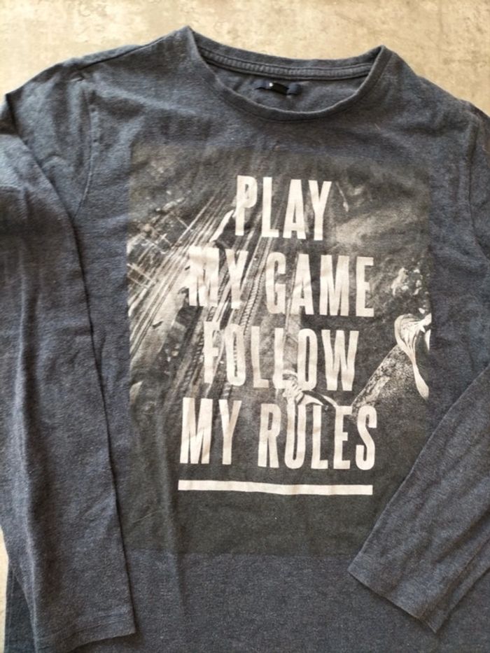 Tee-shirt Taille 14 ans Kiabi - photo numéro 5