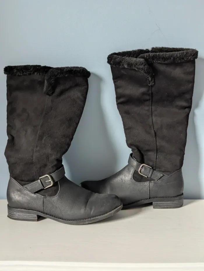 Bottes hautes Gémo fourré 41 - photo numéro 5