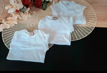 Lot 3 bodies ML, taille 12 mois, marque boîtes a malices et kiabi