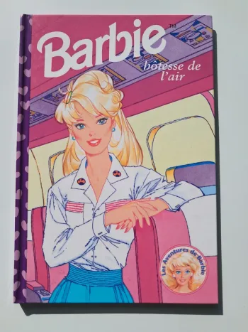 Livre Barbie Hôtesse de l'Air