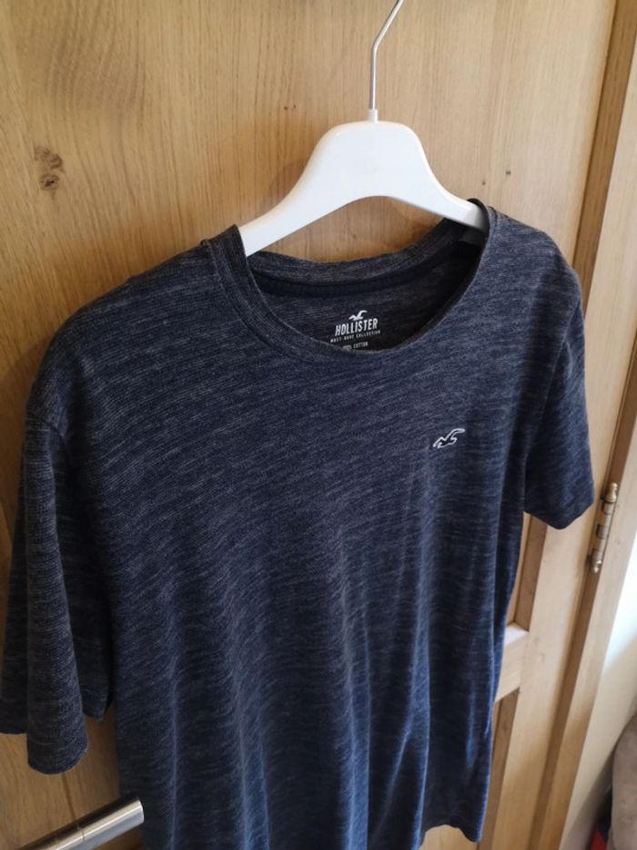 T-shirt Hollister en gris chiné S - photo numéro 2