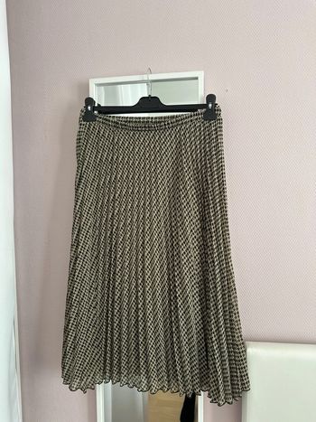 Jupe mi- longue kaki noir neuve - Primark