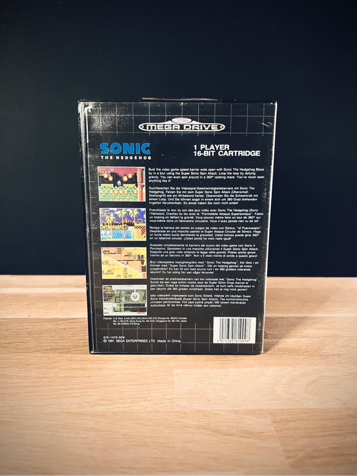 Sonic The Edgedog - Jeu Vidéo SEGA Mega Drive 1991 - photo numéro 2