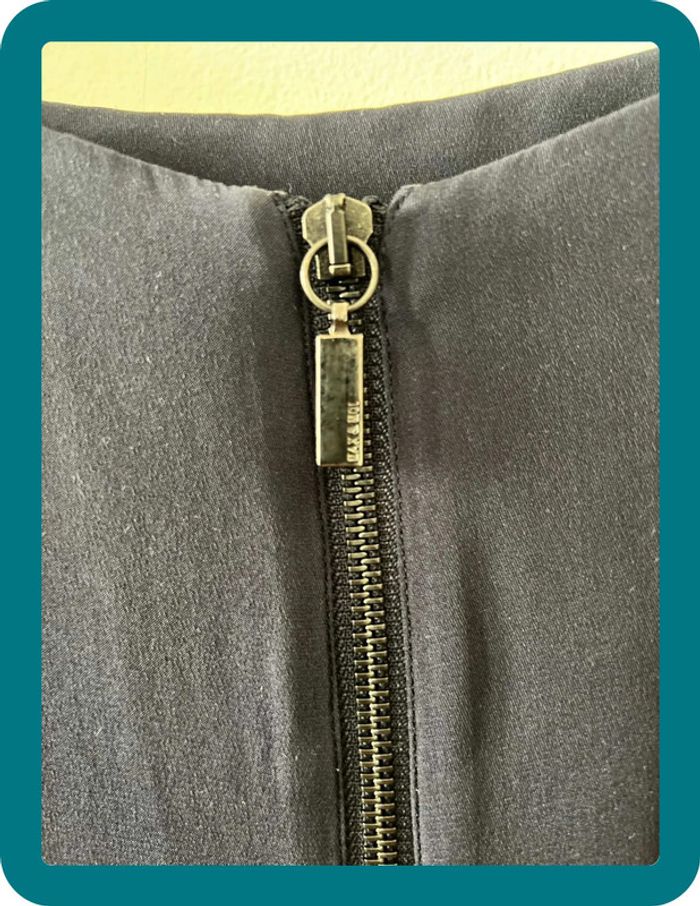 Robe manches chauve-souris aux genoux 100% soie taille 38 - Max&Moi - photo numéro 4