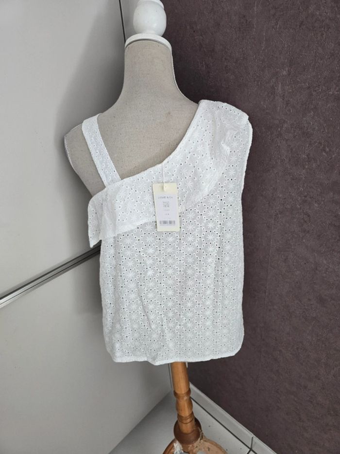Haut broderie anglaise Lovie & Co taille M neuf avec étiquette - photo numéro 2