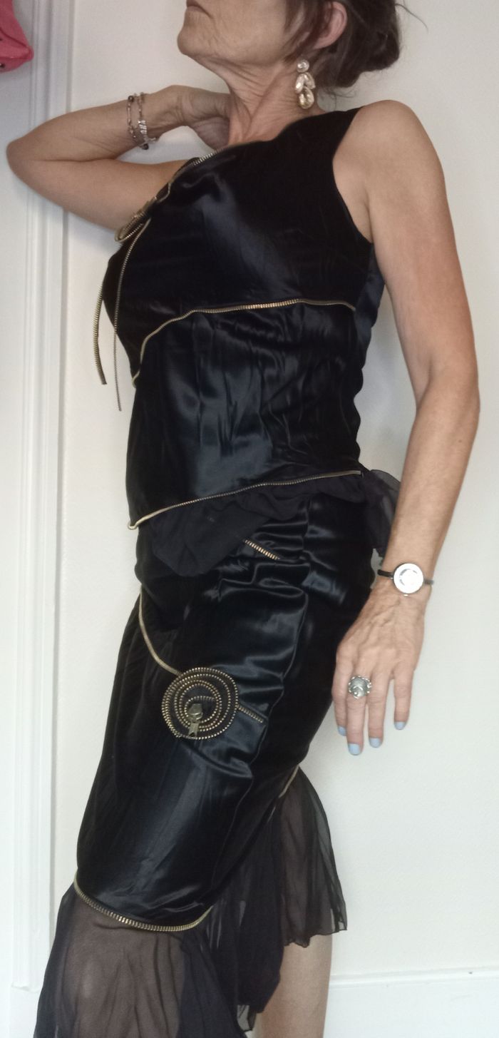 Ensemble jupe corsage Martine and J taille 3 - photo numéro 3