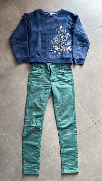 Ensemble lulu castagnette 10 ans