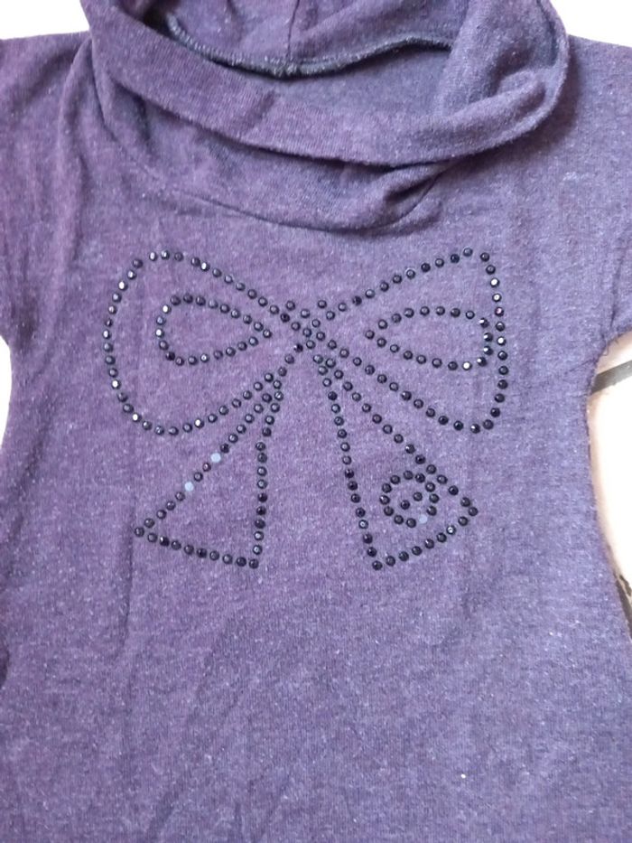 Robe tunique violette Gémo 3 ans - photo numéro 2