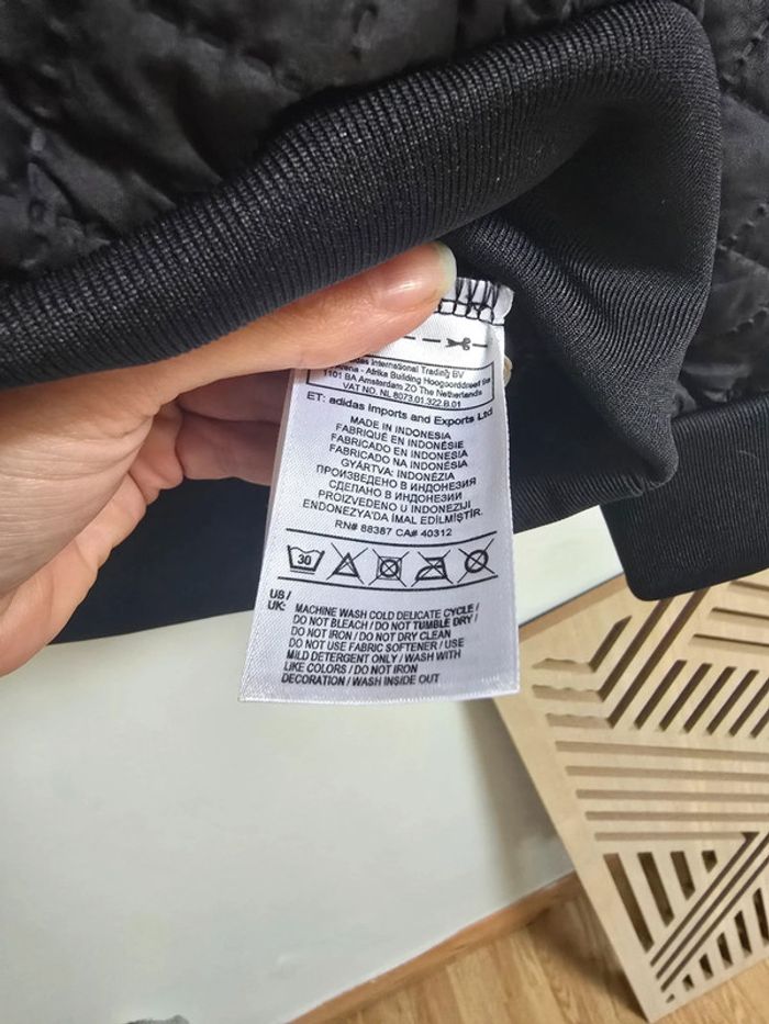 Sweat Adidas x Rita Ora noir matelassé – Taille XS- Neuf - photo numéro 10