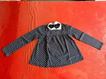 Blouse fleurie 8 ans