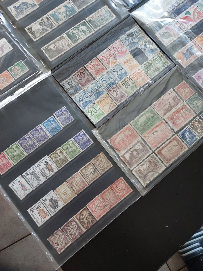 Lot timbres - photo numéro 4