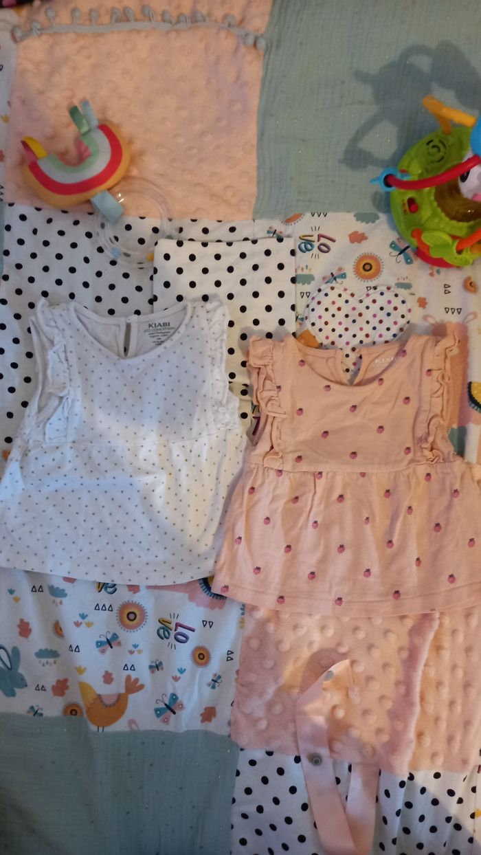 Tee-shirt manches courtes Kiabi 1 mois