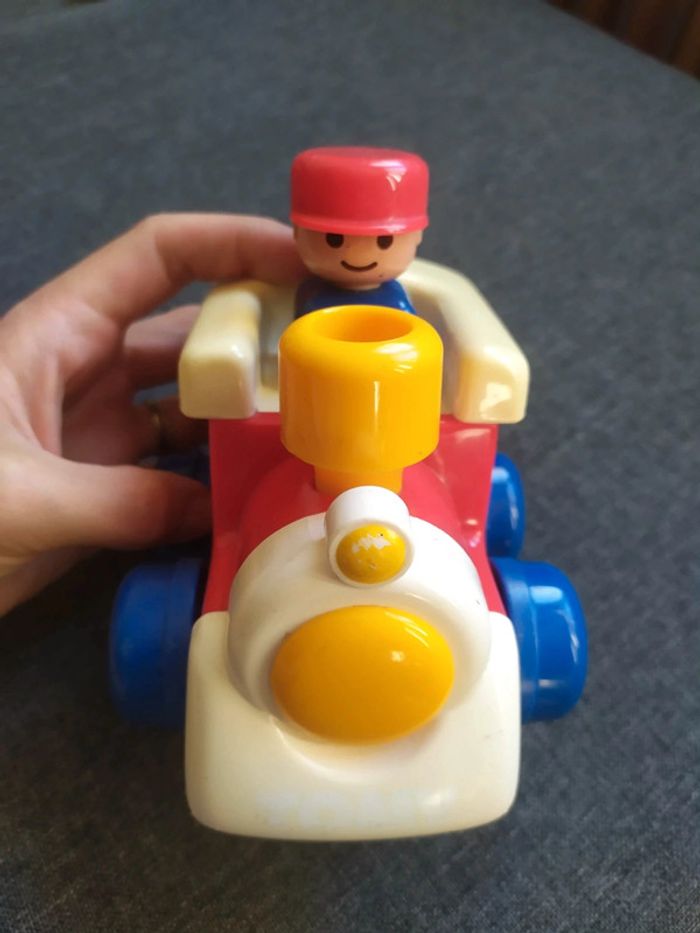 Push'n go locomotive Tomy vintage - photo numéro 2