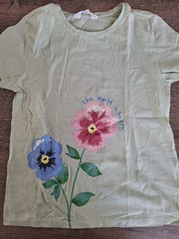 Tee-shirt  fille 10 ans vertbaudet