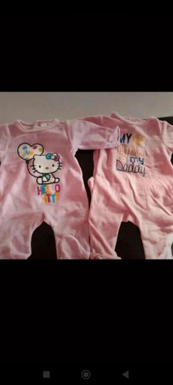 Lot pijama 1 mois