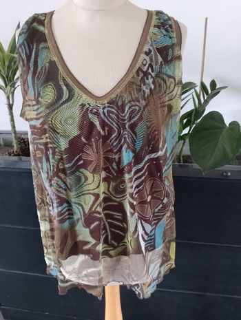 Blouse sans manches Jacqueline Riu