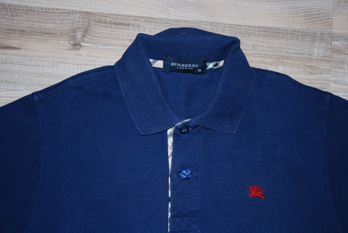 polo burberry garçon bleu 10 ans - photo numéro 2
