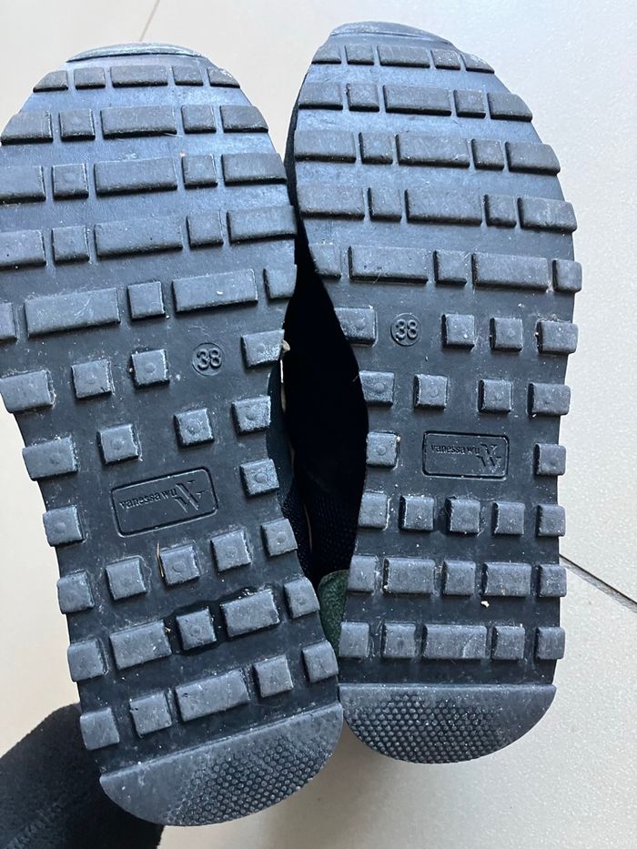 Basket Vanessa Wu noire femme taille 38 - photo numéro 9