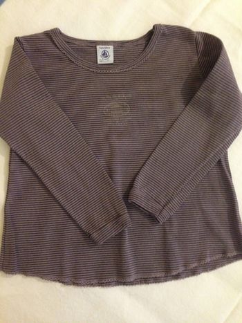 Tee-shirt Rayures fines Petit Bateau