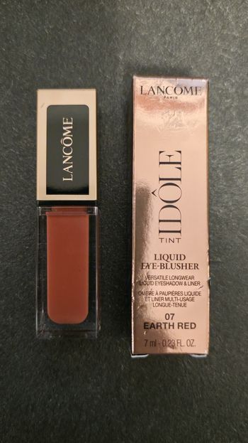 Lancome Ombre à paupières Neuf Liquide Liner Idole Eye Blusher 07 Earth Red