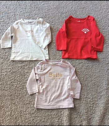 Tee-shirts 3 mois