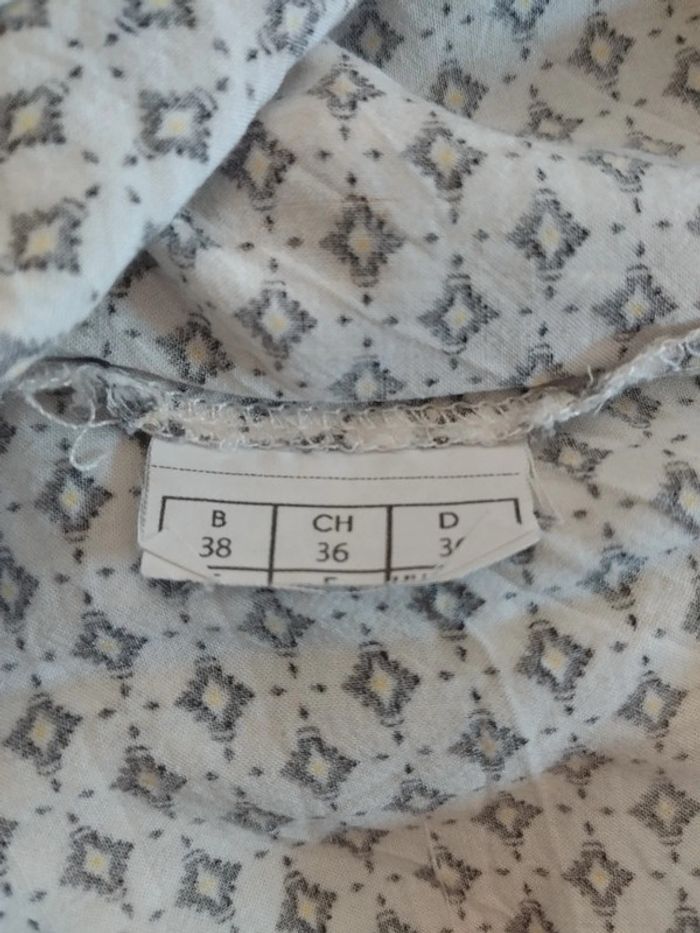 <>Blouse - sans manche - Taille 38 - Promod<> - photo numéro 4