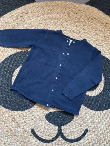 Gilet bleu marine
