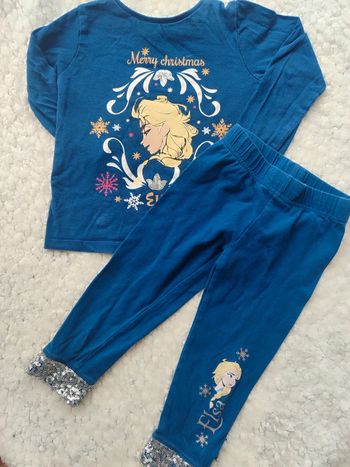 Ensemble décontracté reine des neiges 3 ans