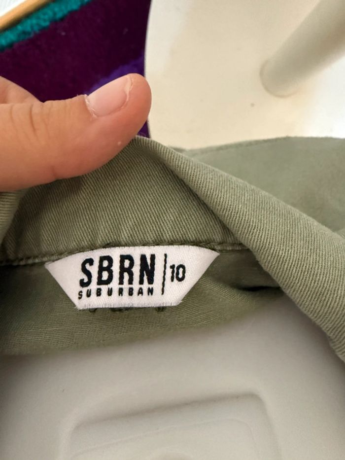 Combi short kaki en très bon état taille 34 suburban - photo numéro 8