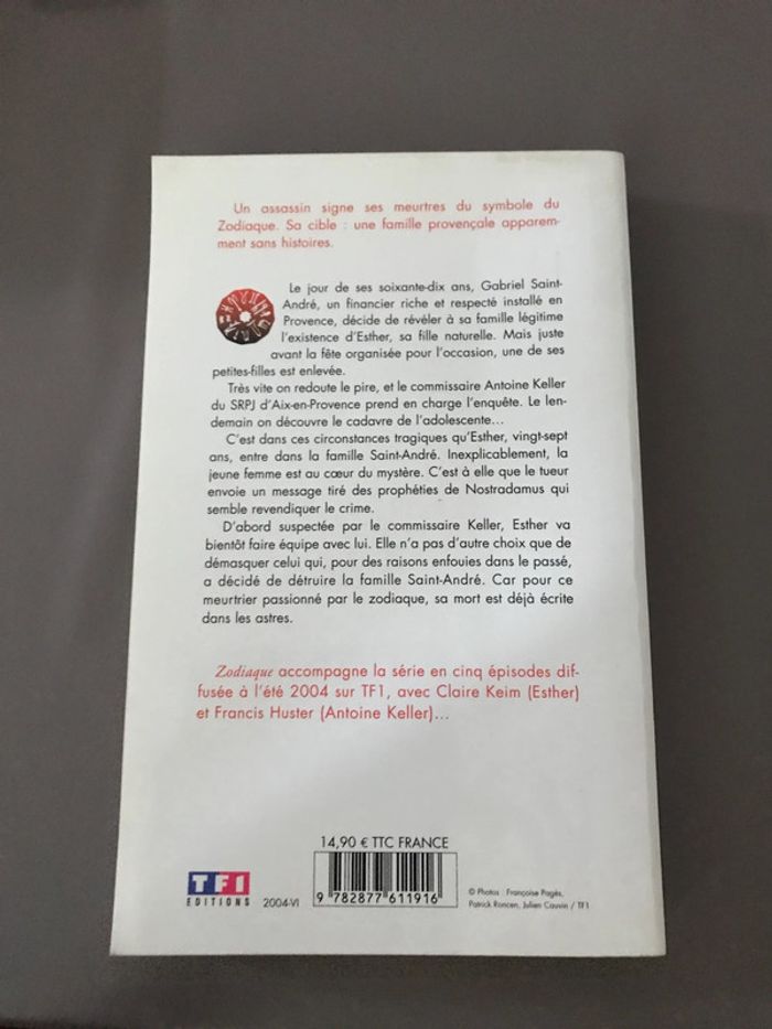 Livre Zodiaque - photo numéro 2