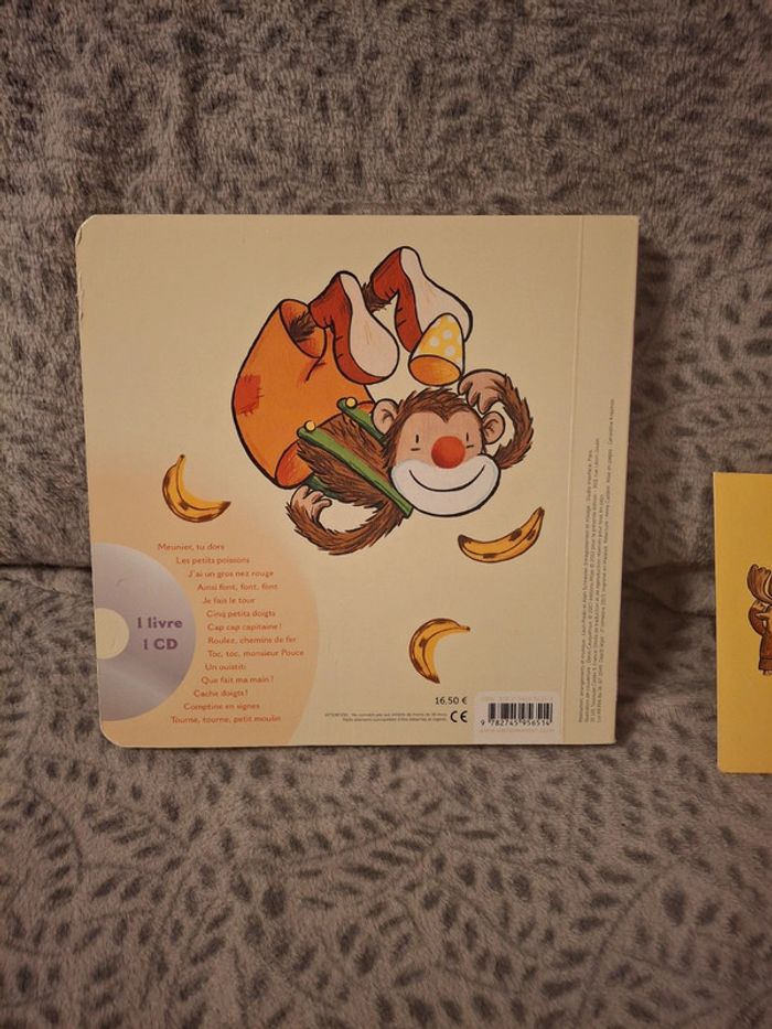 Livre cd comptines - photo numéro 2