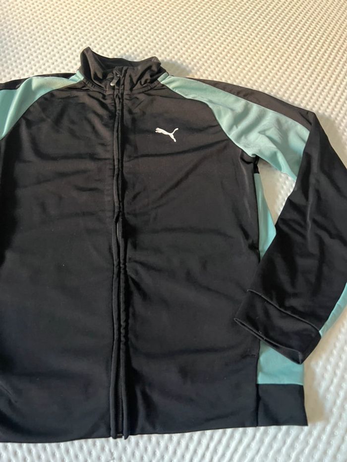 Gilet puma noir et bleu - photo numéro 3