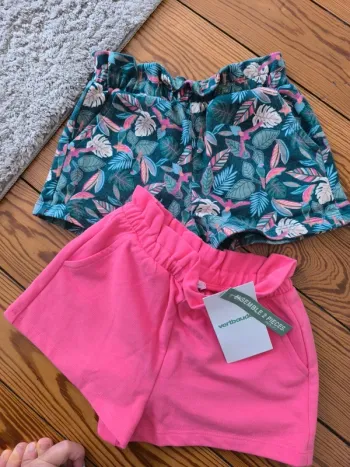 Lot de 2 shorts Vertbaudet