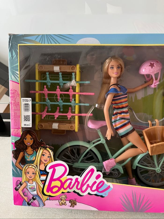 Coffret Barbie à vélo coffret vacances - photo numéro 2