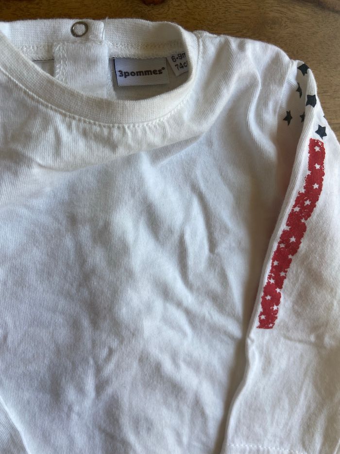 T-shirt ml à pressions - photo numéro 2