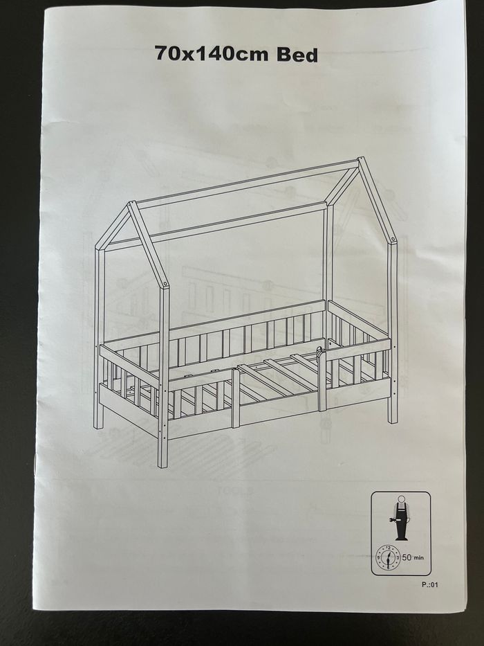 Lit en.casa cabane montessori