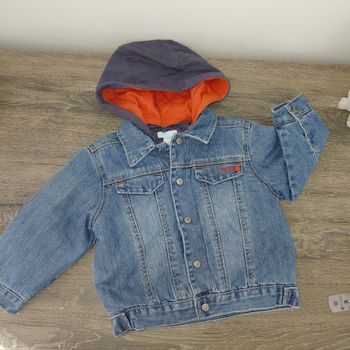 Obaïbi- veste en jean's 12 mois