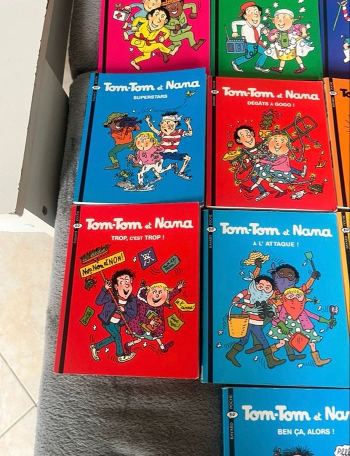 Lot livres Tom Tom et nana - photo numéro 5
