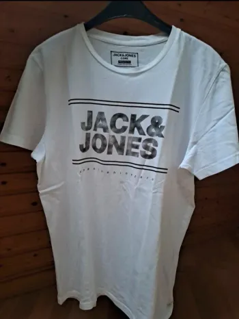 T-shirt Jack & Jones Core – Blanc – taille L