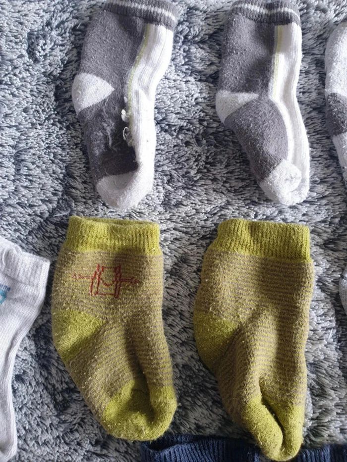 Lot 7 paires de chaussettes premier age dont 3 épaisses - photo numéro 3