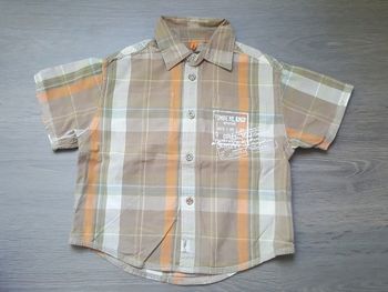 Chemise manches courtes taille 2 ans